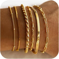 The Isabell Bracelet Set | Gold