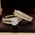 The Eternal Shine Ring Set | Gold