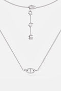 Isla Marina Necklace | White Gold