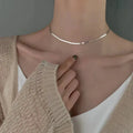 Sophisticated Silver Necklace Design