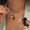 Beautiful Hummingbird Necklace with Bonus Earrings - Limited Time Offer
