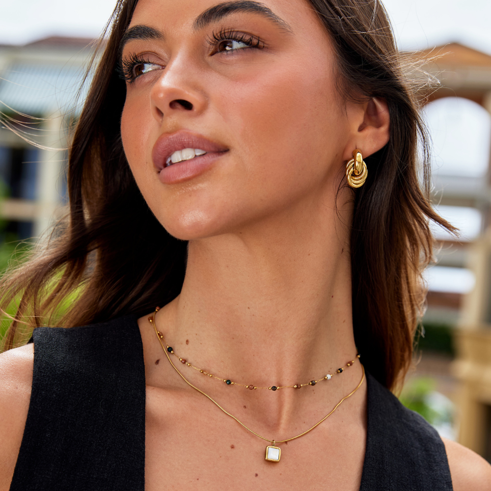 Minimalist Stone Necklace
