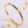 Golden Green Bracelet