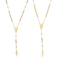 Stainless Steel Rosary Necklace