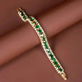 Golden and green Bracelet