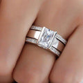 Shiny Silver Ring in Vintage Style