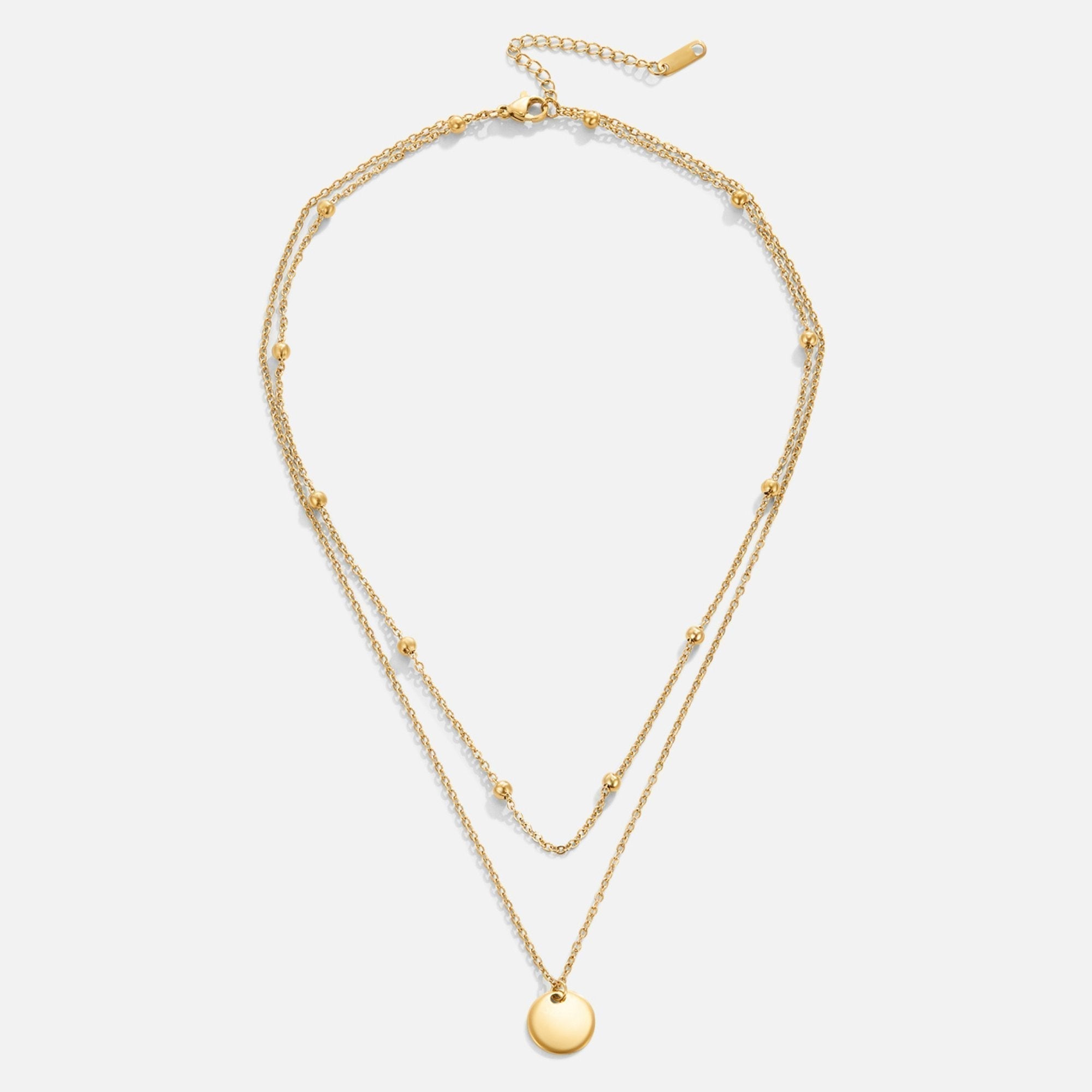 Pendant Layered Necklace